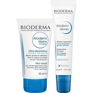 ATODERM HAND CREAM+LIP STICK ÖZEL FİYAT 10.25 ürün görseli