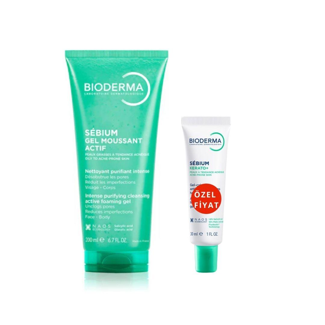 SEBIUM KERATO+ 30ML & FOAMING GEL ACTIVE 45ML ürün görseli