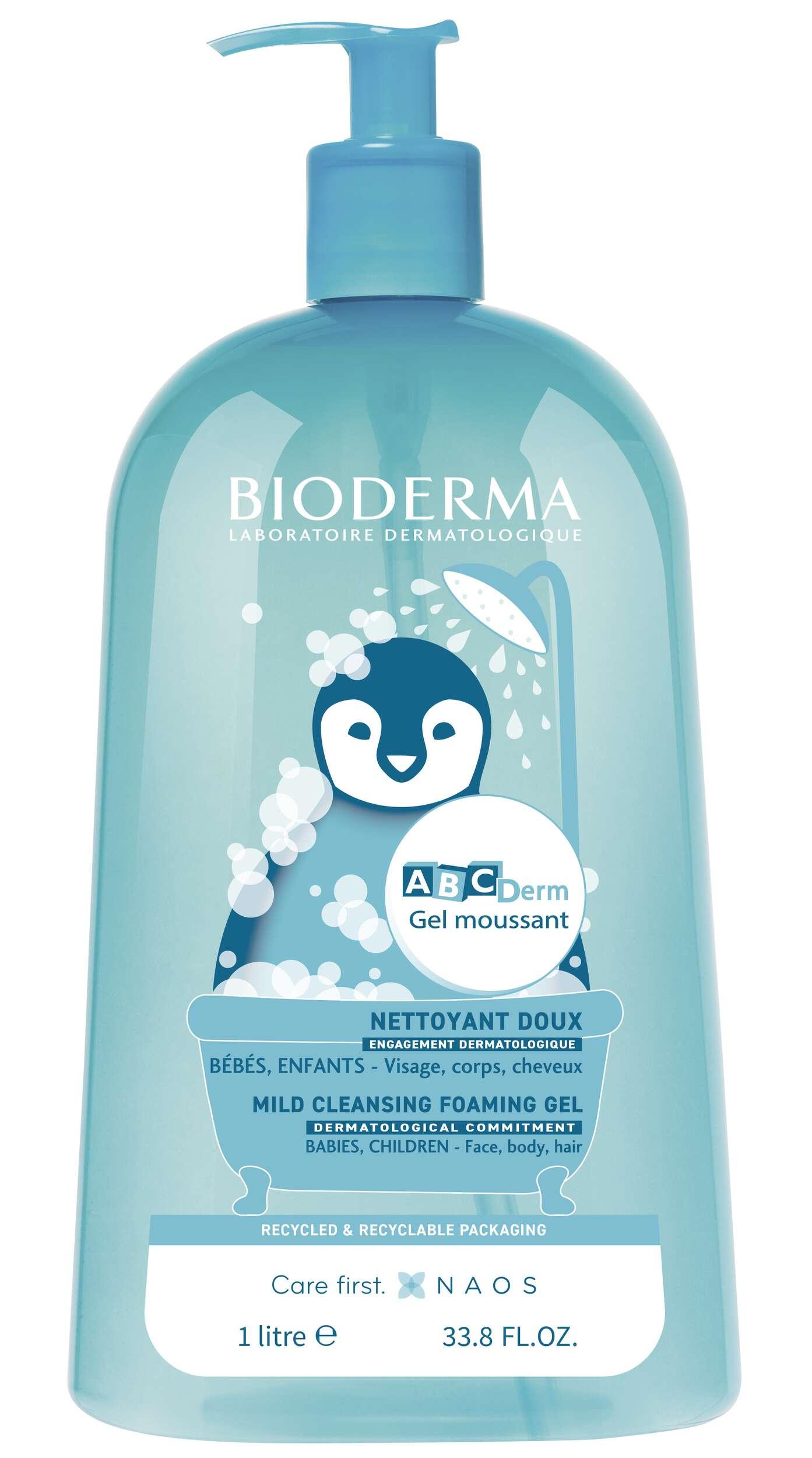 BIODERMA ABCDERM FOAMING CLEANSER 1 LT ürün görseli