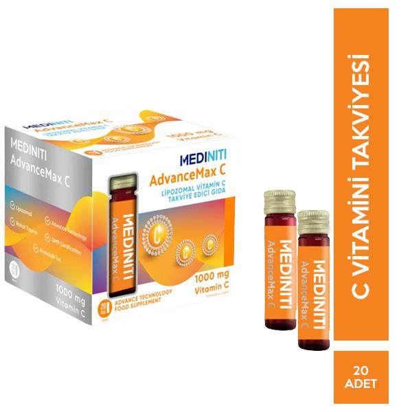 Изображение продукта AdvanceMax Lipozomal C Vitamini 20 Shot