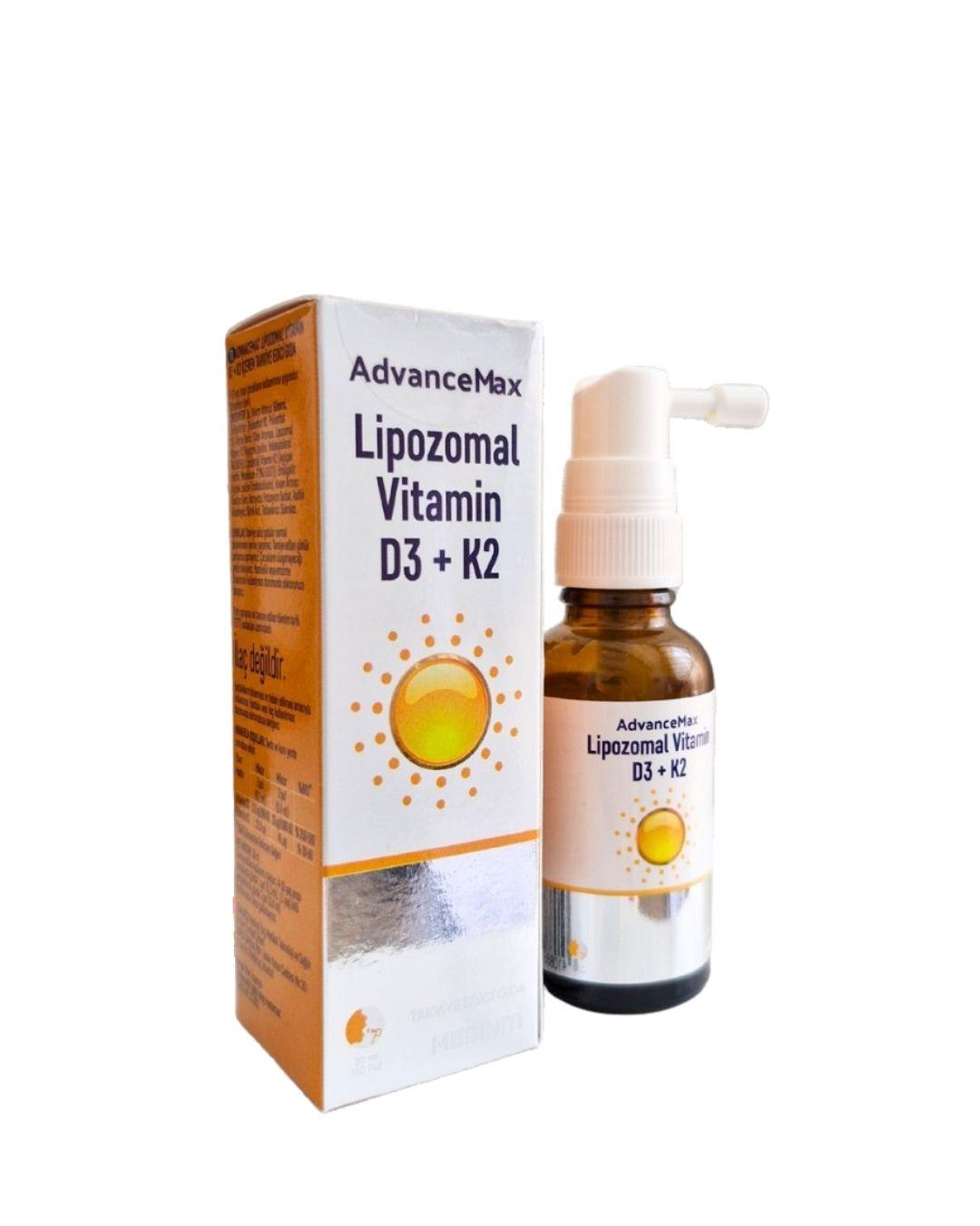 Изображение продукта AdvanceMax Lipozomal D3K2 Sprey 30ml