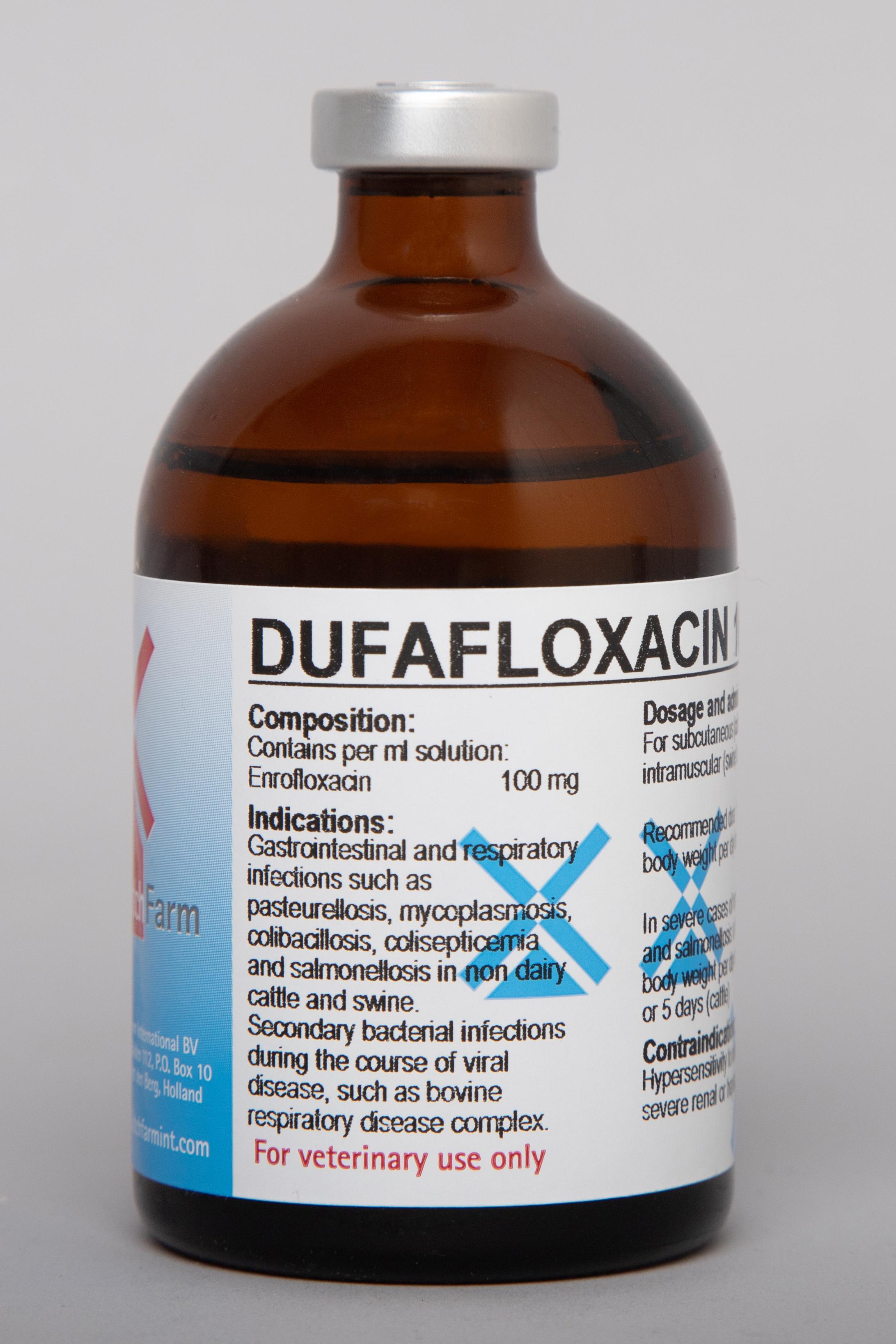 DUFAFLOXACİN 10%  100ml enj. ürün görseli