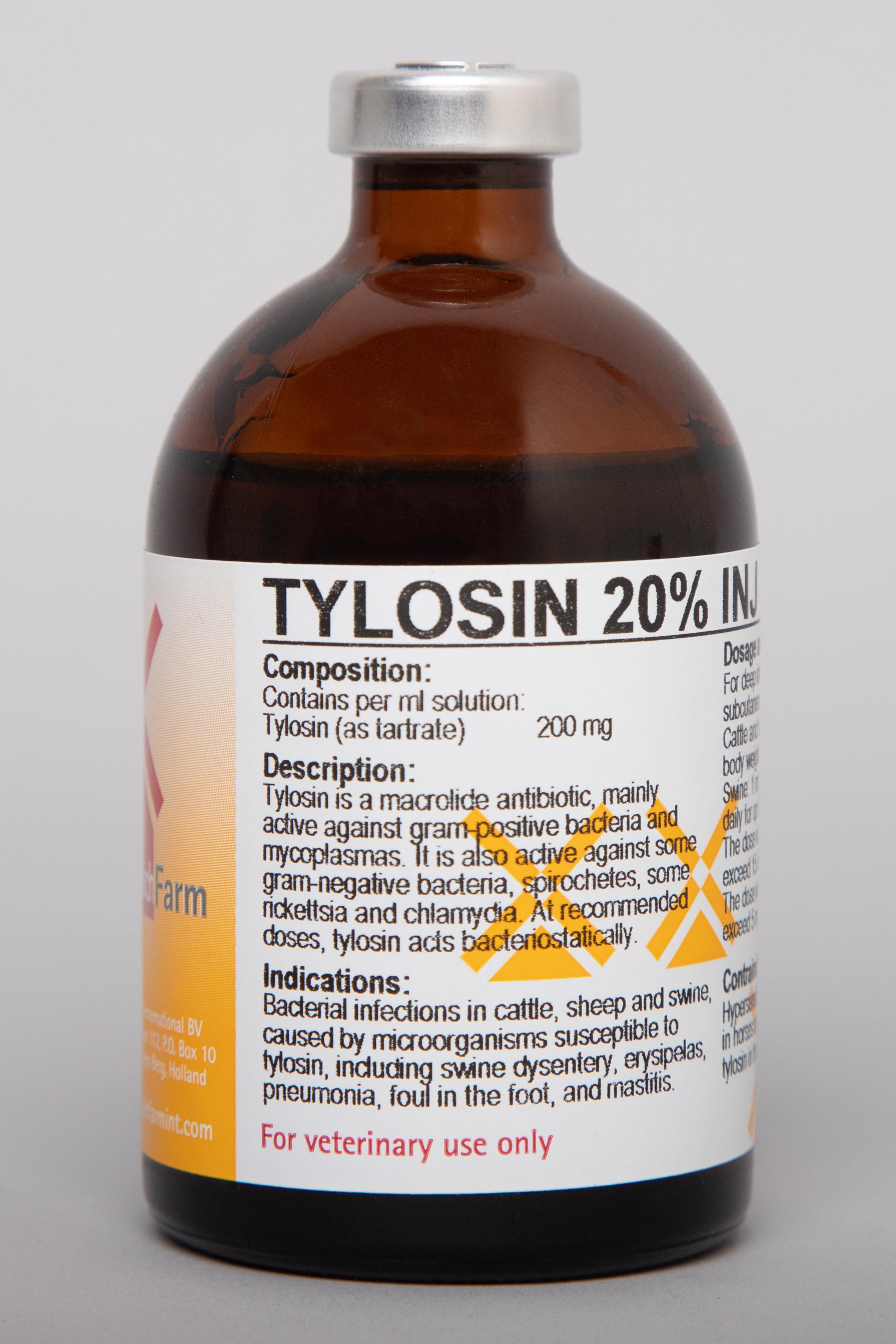 TYLOSİN %20 100ml  enj. ürün görseli