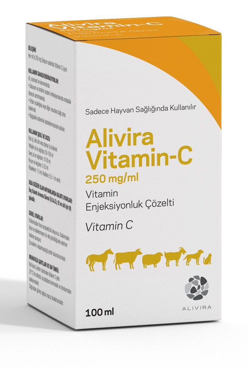 ALIVIRA VİTAMİN C 100ml ENJ. ürün görseli