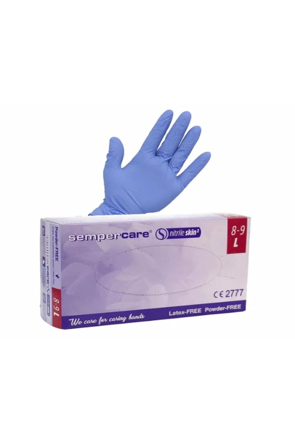 NİTRİL MUAYENE ELDİVENİ LARGE 50Lİ ürün görseli