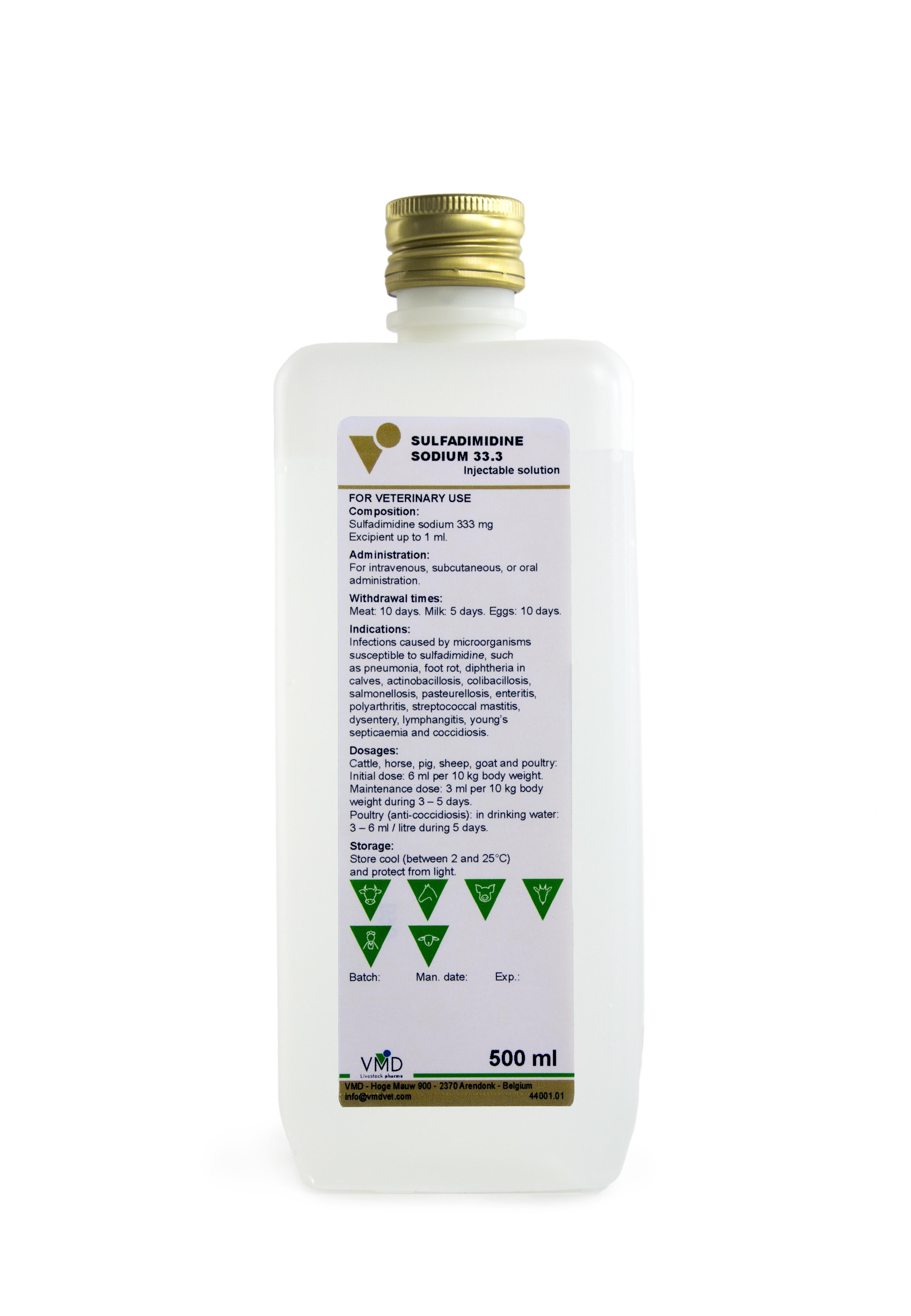 SULFADİMİDİNE %33.3 500ml ürün görseli