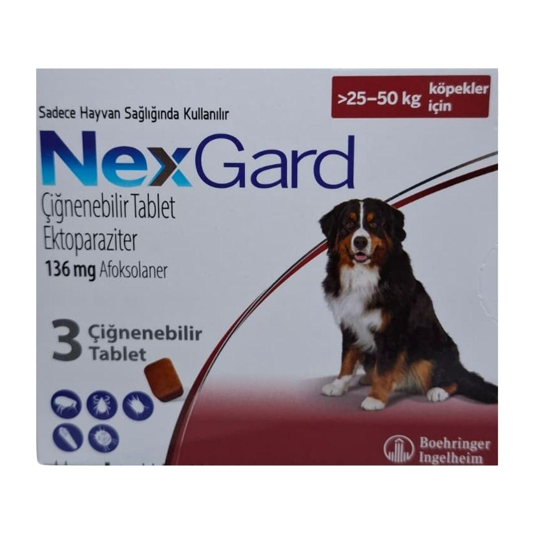 Изображение продукта NEXGARD DOG XL box of 3 tablets 25-50kg