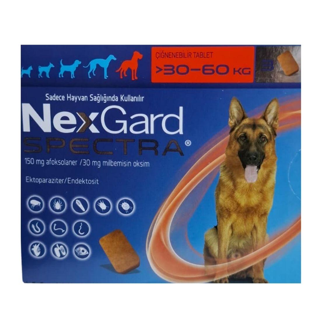 Изображение продукта NEXGARD SPECTRA XL box of 3 tablets 30-60kg