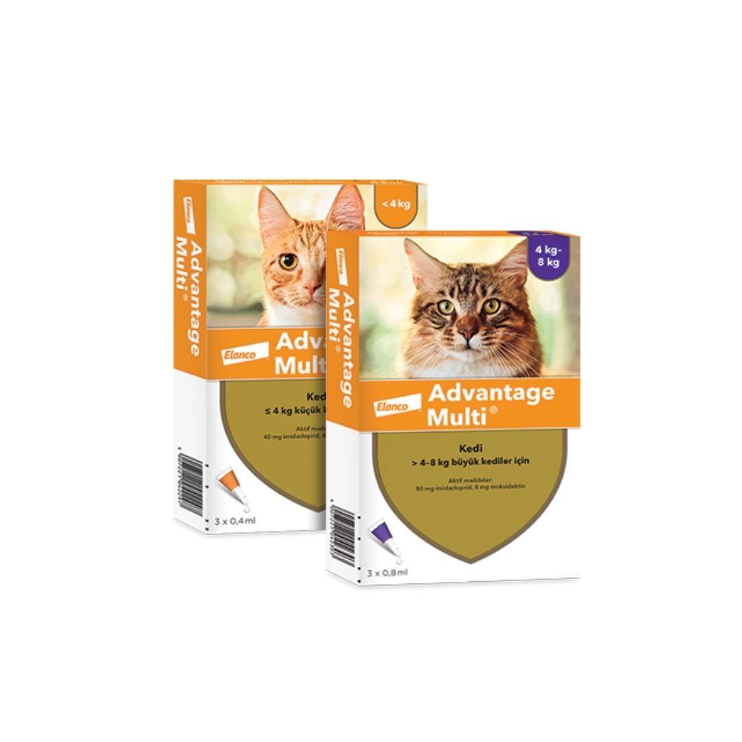 ADVANTAGE MULTİ CAT 3* 0,4 ml  <4KG ürün görseli