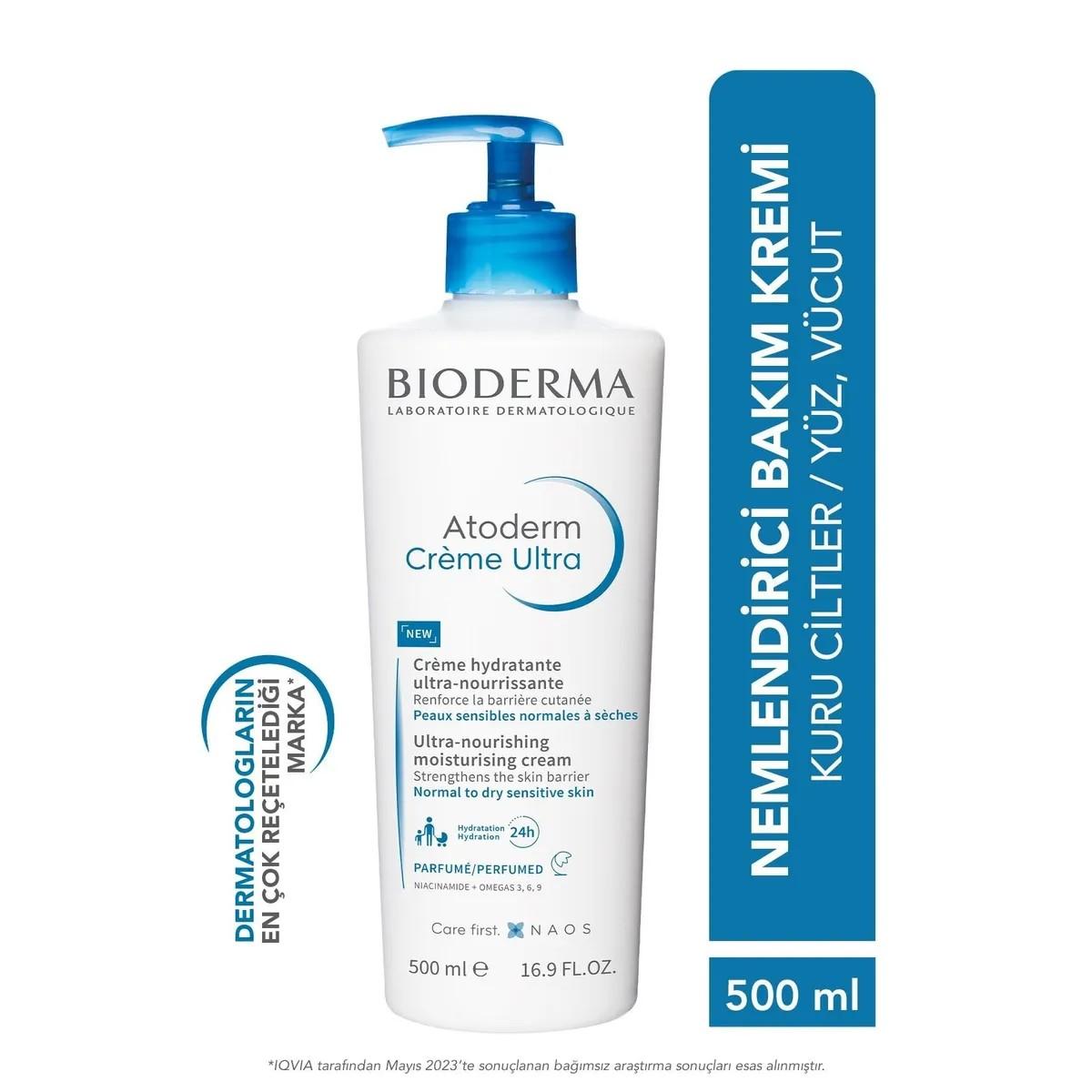 BIODERMA ATODERM CREAM ULTRA 500 ML ÖZEL FİYAT 03.24 ürün görseli